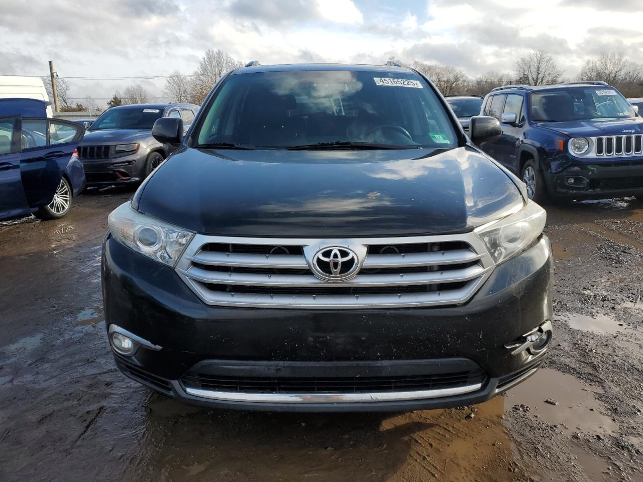 2012 Toyota Highlander VIN 5TDDK3EH3CS096462 Copart auction photo, front end damage thumbnail 5