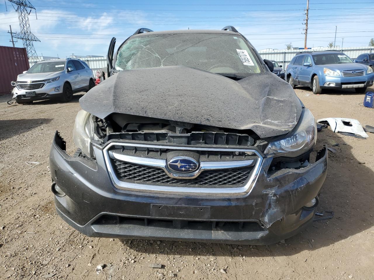 2015 Subaru XV VIN JF2GPADC1F8223549 Copart auction photo, side / front end damage thumbnail 5
