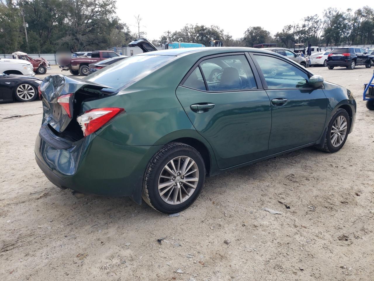 2015 Toyota Corolla VIN 5YFBURHE4FP330689 Copart auction photo, rear end / minor dent/scratches damage thumbnail 3