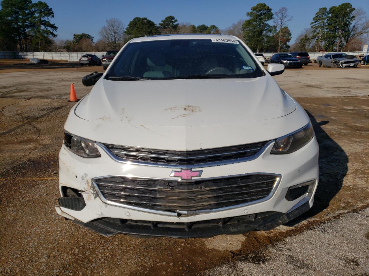 2017 Chevrolet Malibu VIN 1G1ZH5SX6HF285361 Copart auction photo, front end / side damage thumbnail 5