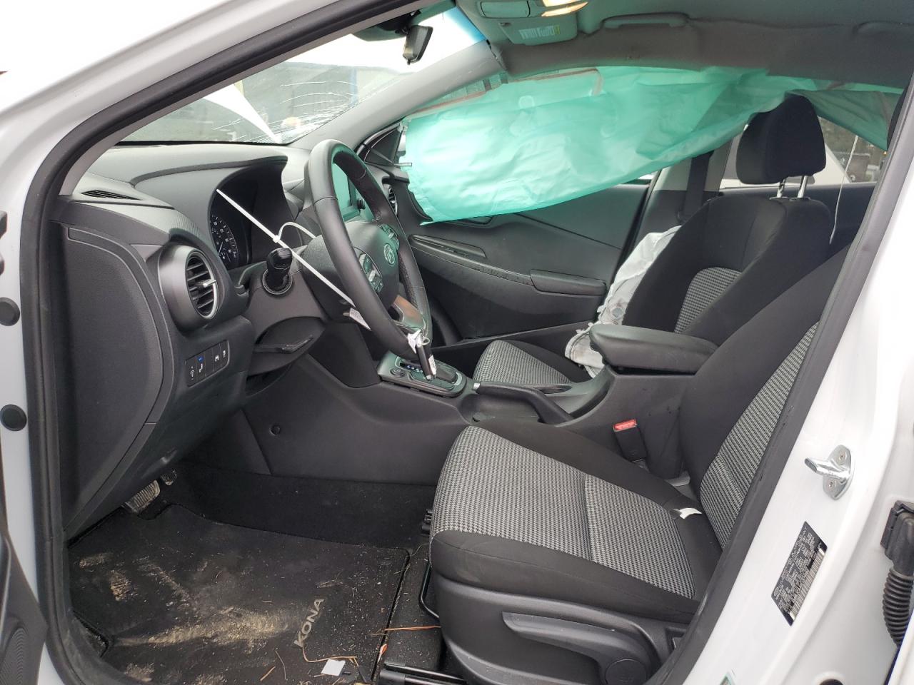 2020 Hyundai Kona VIN KM8K2CAA6LU579080 Copart auction photo, side damage thumbnail 7