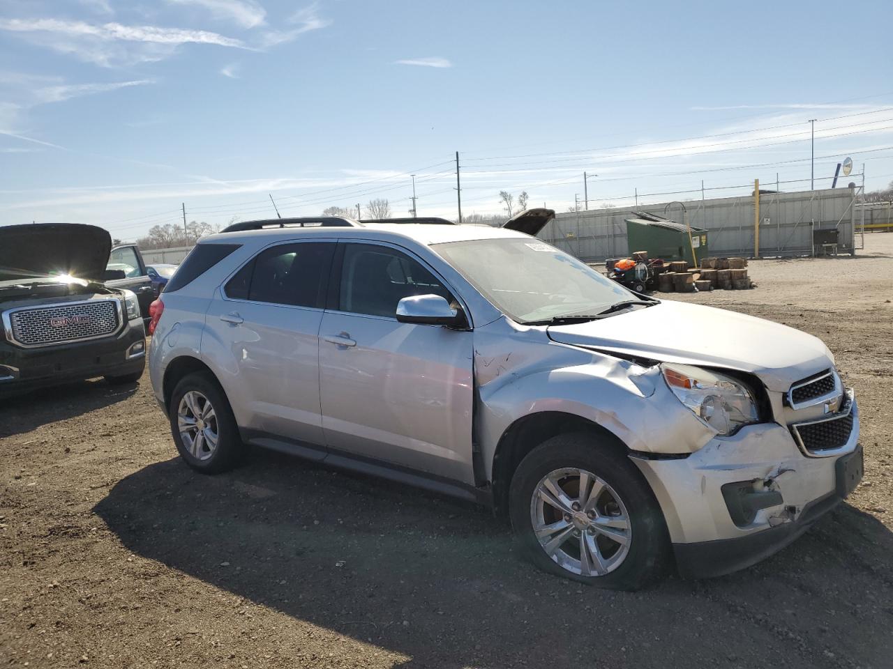 2011 Chevrolet Equinox VIN 2CNALDEC6B6449484 Copart auction photo, front end damage thumbnail 4