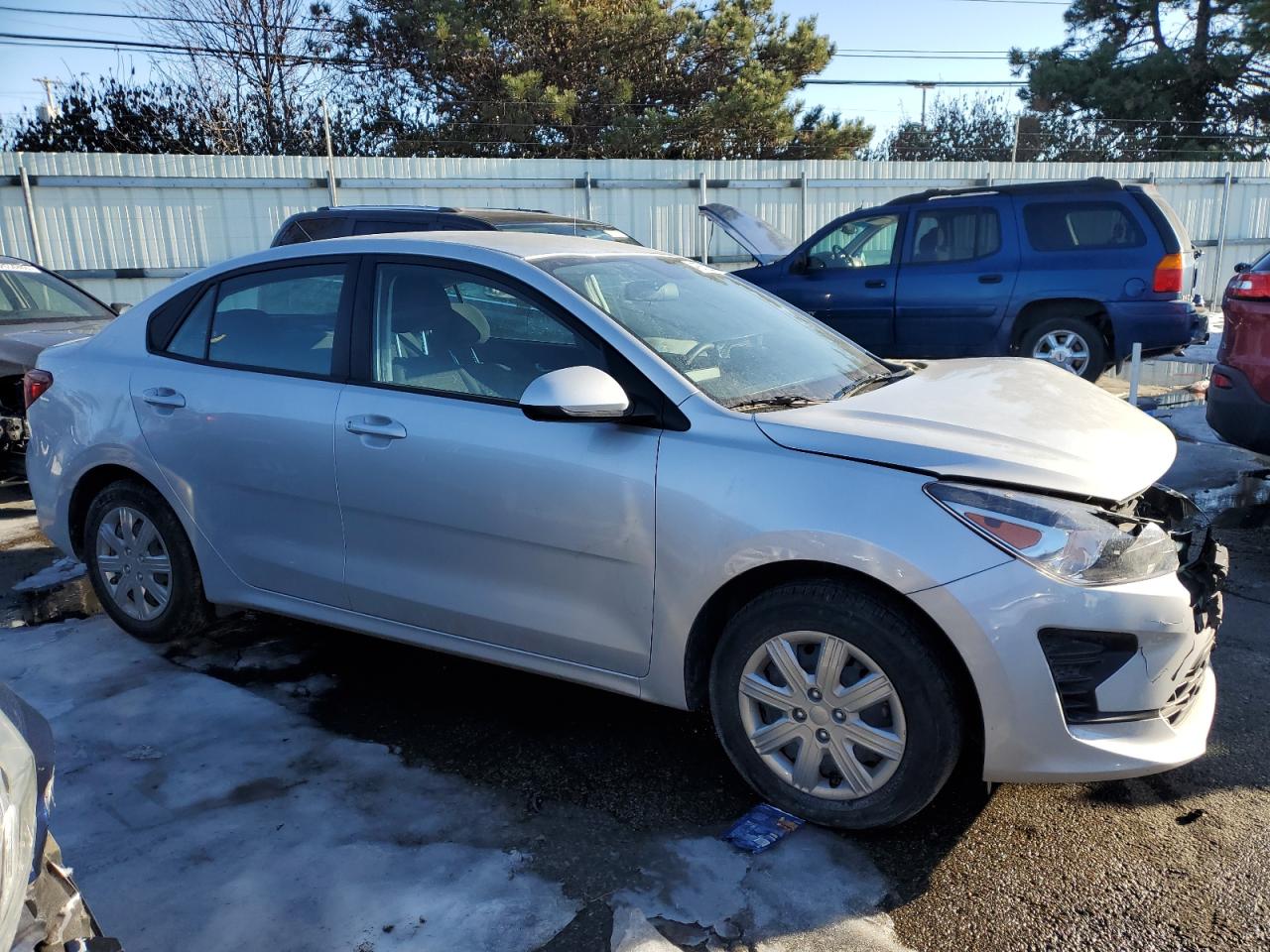 2023 KIA Rio VIN 3KPA24AD5PE618309 Copart auction photo, front end damage thumbnail 4
