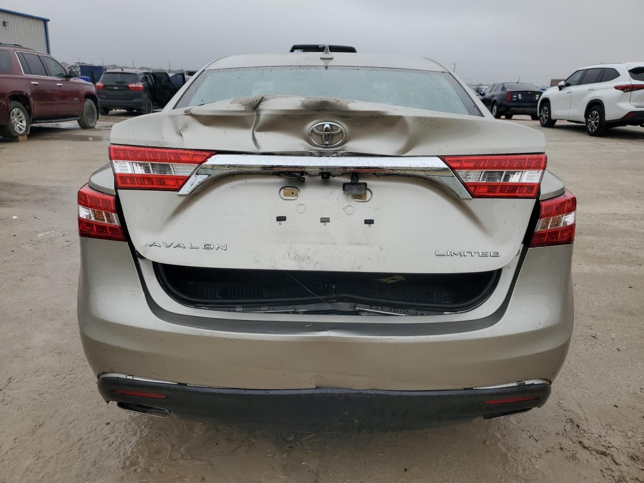 2014 Toyota Avalon VIN 4T1BK1EB8EU125987 Copart auction photo, rear end / front end damage thumbnail 6
