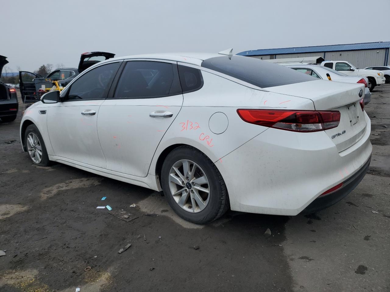 2016 KIA Optima VIN KNAGT4L37G5071273 Copart auction photo, front end damage thumbnail 2