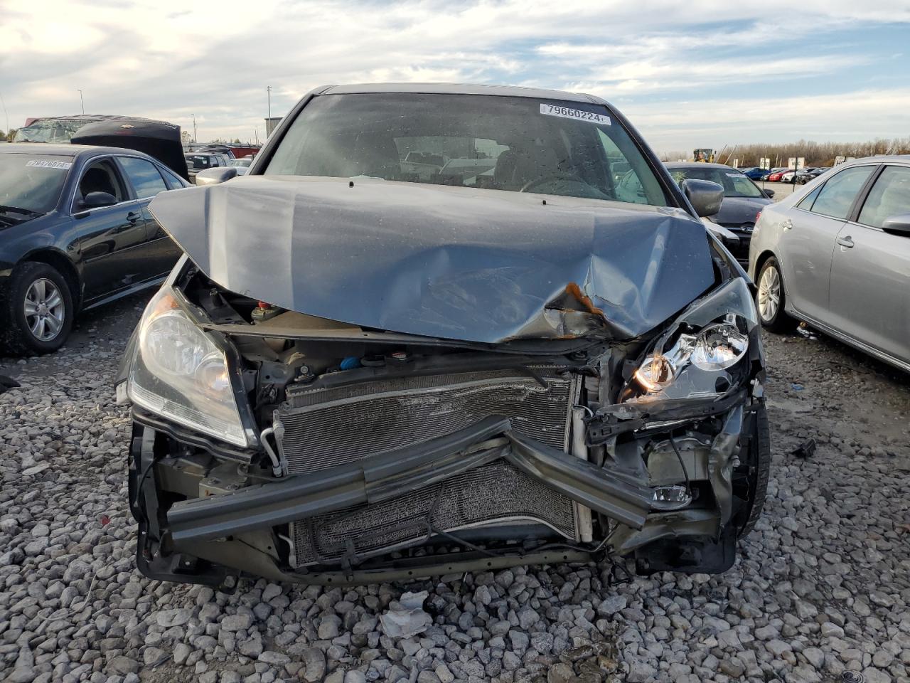 2009 Honda Odyssey VIN 5FNRL38919B036135 Copart auction photo, front end damage thumbnail 5