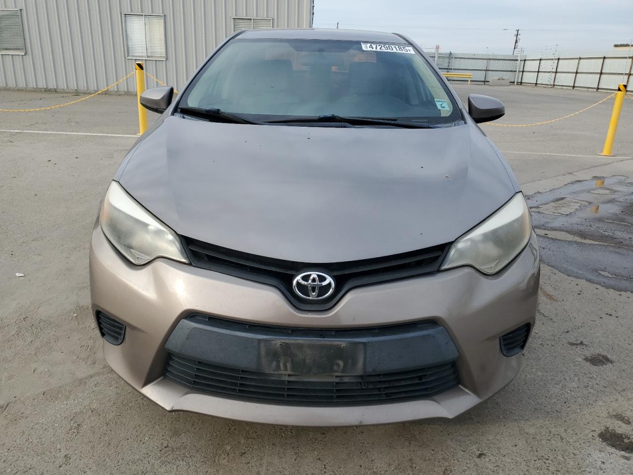 2014 Toyota Corolla VIN 2T1BURHE3EC066654 Copart auction photo, rear end damage thumbnail 5