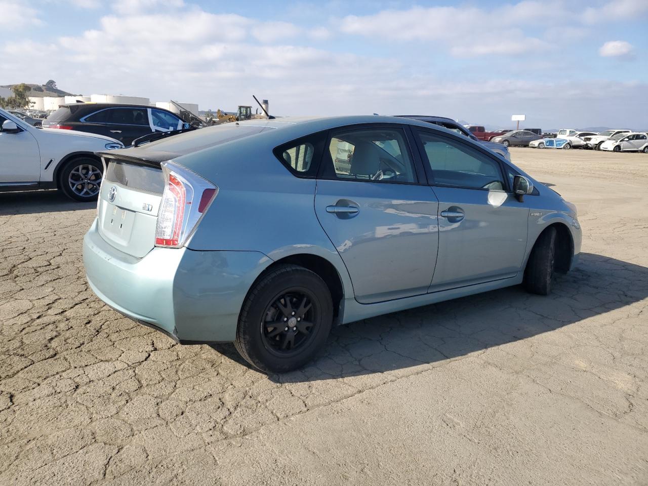 2012 Toyota Prius VIN JTDKN3DU0C5408742 Copart auction photo, front end damage thumbnail 3
