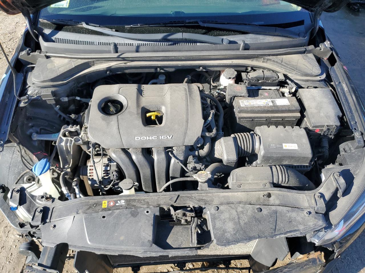2018 Hyundai Elantra VIN 5NPD84LF5JH278396 Copart auction photo, front end damage thumbnail 11