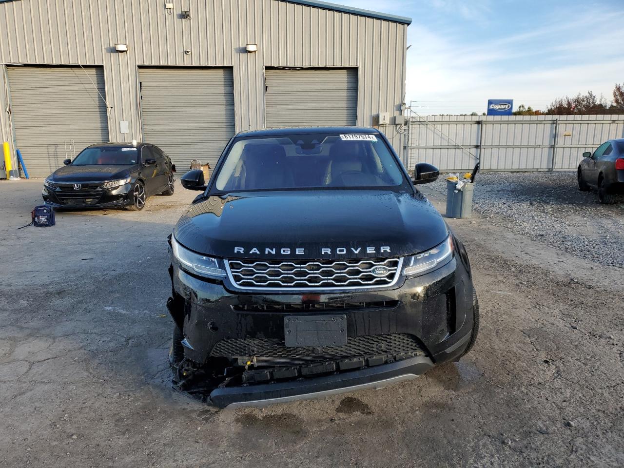 2020 Land Rover Range Rover VIN SALZJ2FX7LH085230 Copart auction photo, front end / side damage thumbnail 5