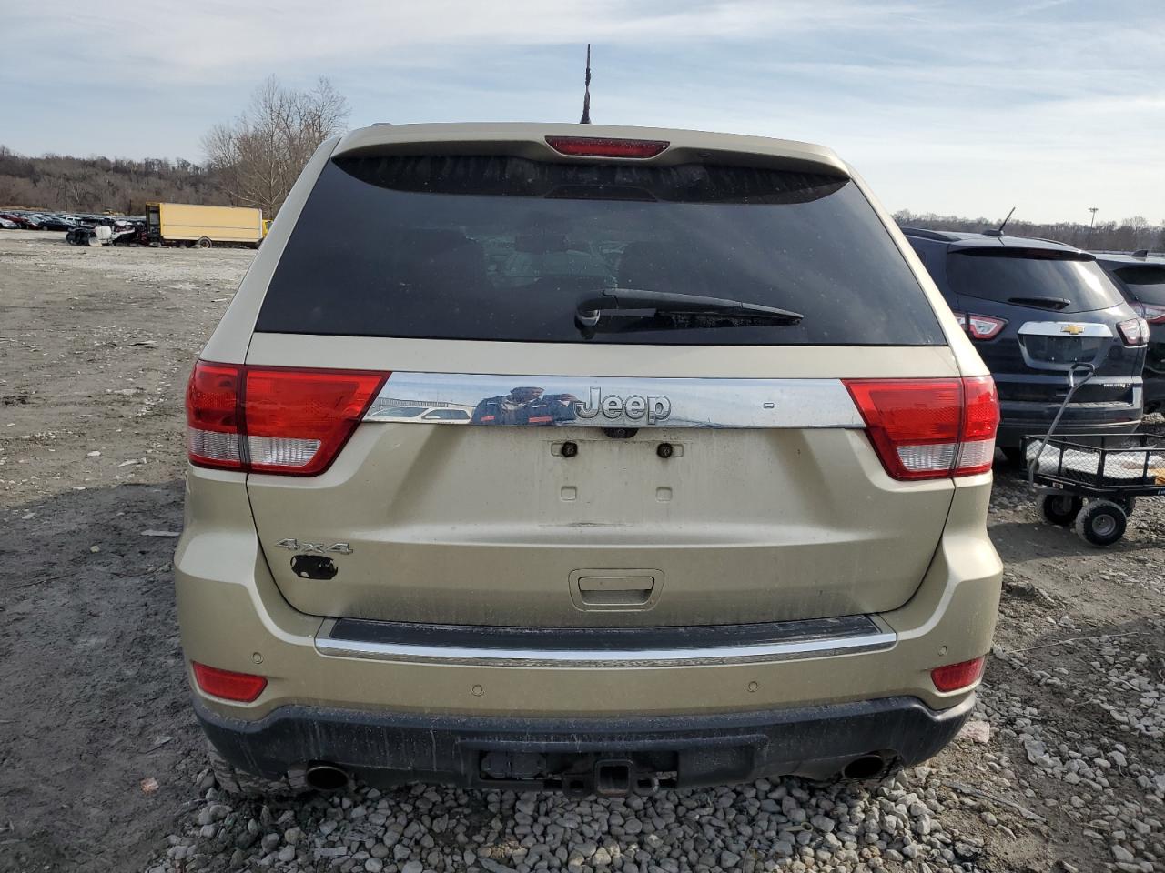 2012 Jeep Grand Cherokee VIN 1C4RJFCTXCC139200 Copart auction photo, water/flood damage thumbnail 6