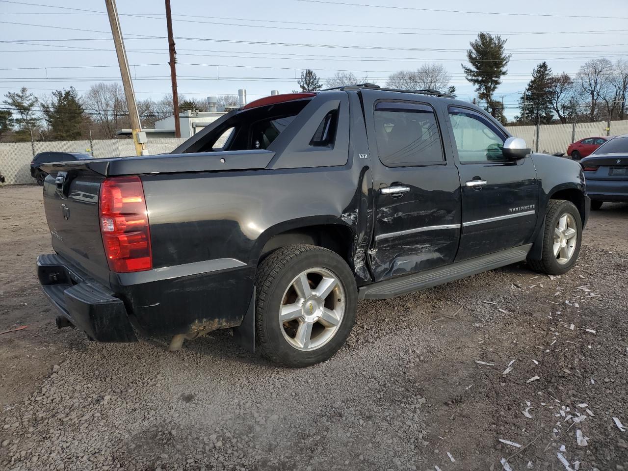 2012 Chevrolet Avalanche VIN 3GNTKGE76CG302339 Copart auction photo, side damage thumbnail 3