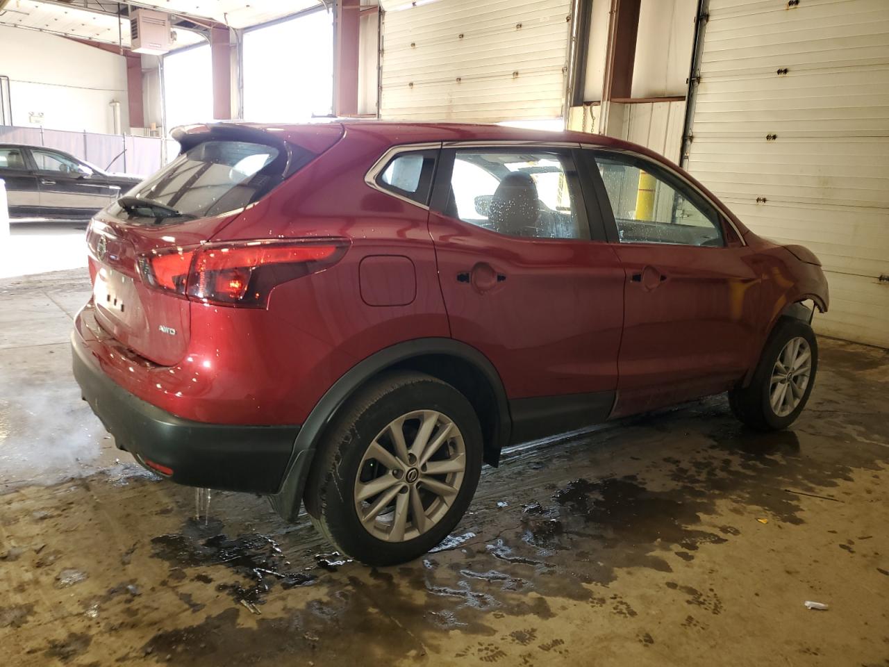 2019 Nissan Rogue VIN JN1BJ1CR8KW353188 Copart auction photo, front end / side damage thumbnail 3