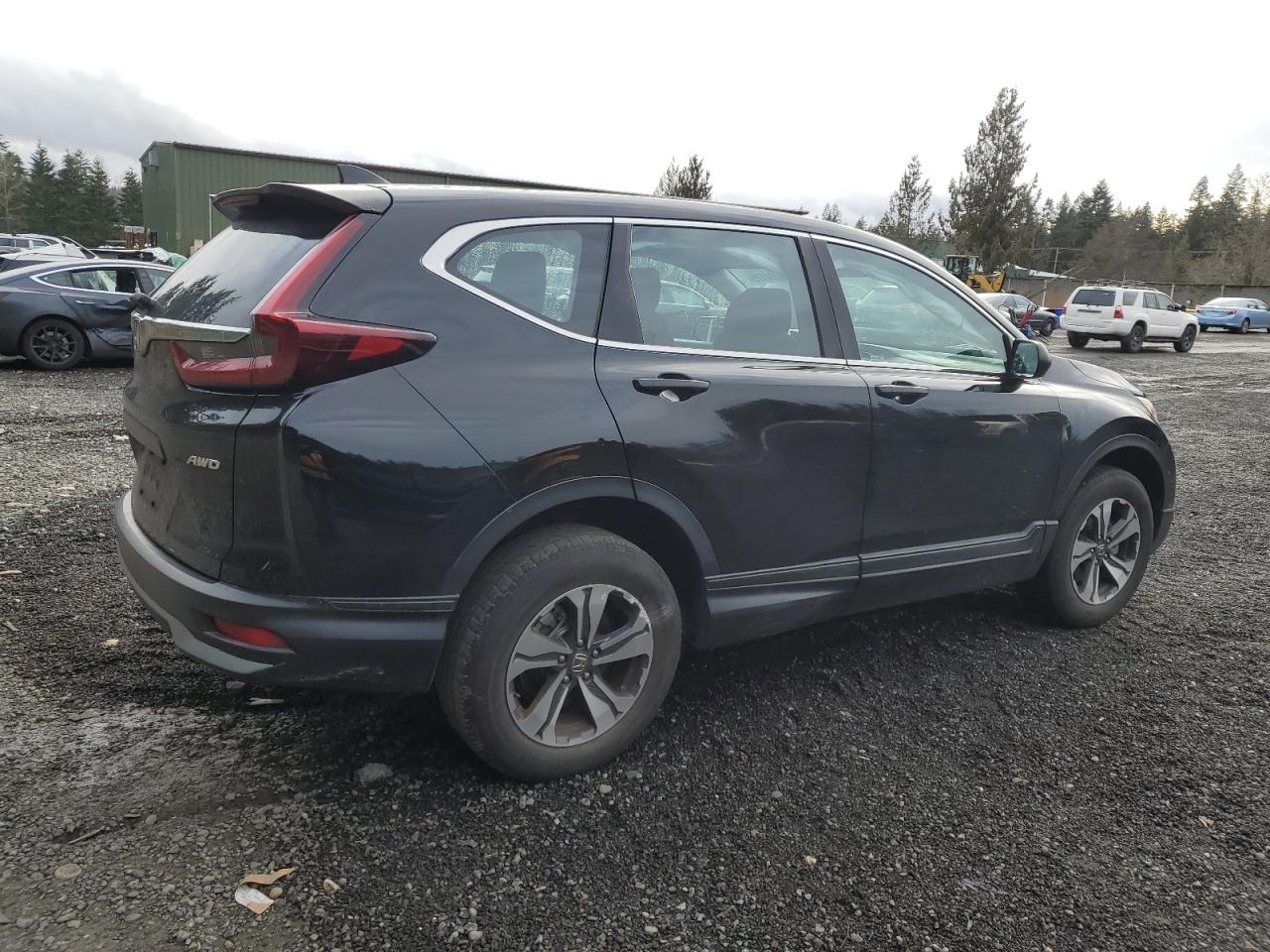 2020 Honda CR-V VIN 7FARW2H29LE003710 Copart auction photo, side damage thumbnail 3