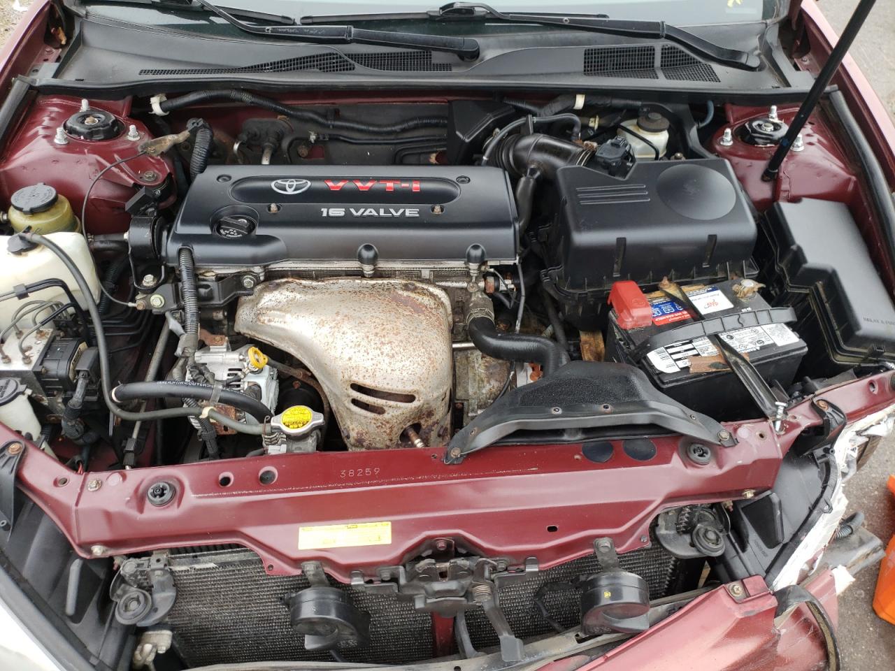 2003 Toyota Camry VIN 4T1BE32K53U179364 Copart auction photo, front end damage thumbnail 12