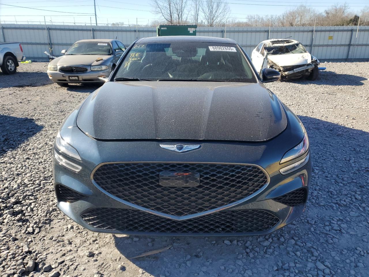 2023 Genesis G70 VIN KMTG34TA2PU110554 Copart auction photo, side damage thumbnail 5