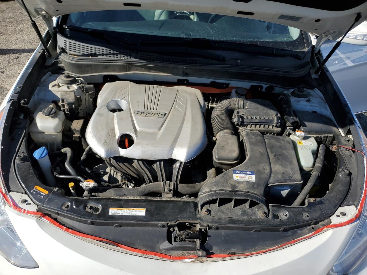 2015 Hyundai Sonata VIN KMHEC4A48FA120746 Copart auction photo, side / rear end damage thumbnail 11