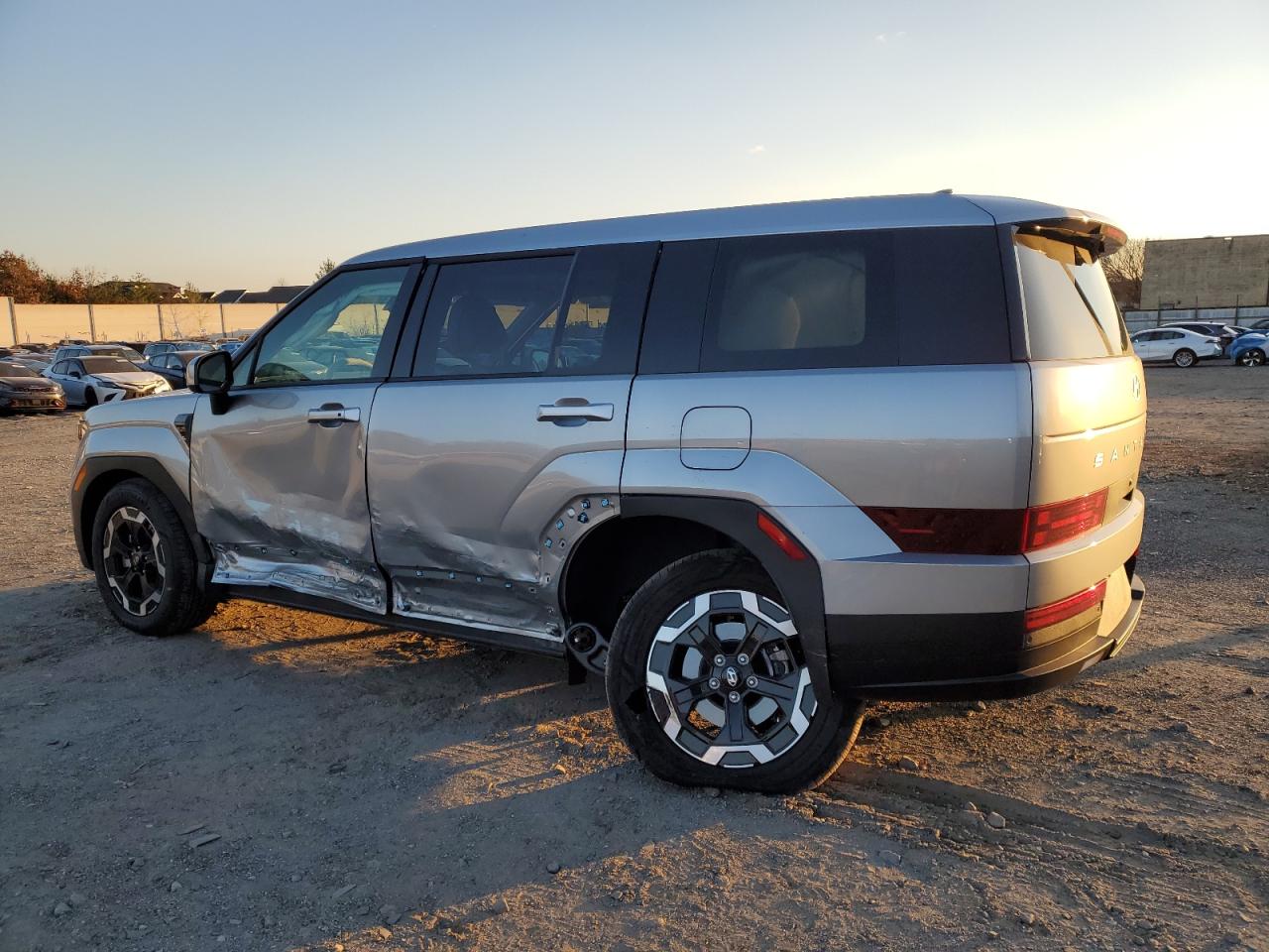 2024 Hyundai Santa Fe VIN 5NMP1DGL2RH041388 Copart auction photo, side / undercarriage damage thumbnail 2