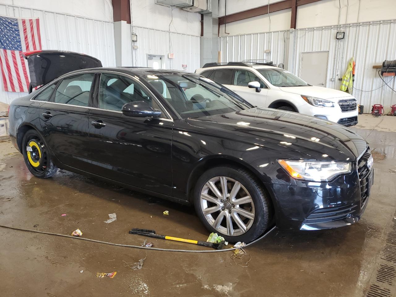 2015 Audi A6 VIN WAUGFAFC0FN021928 Copart auction photo, rear end damage thumbnail 4