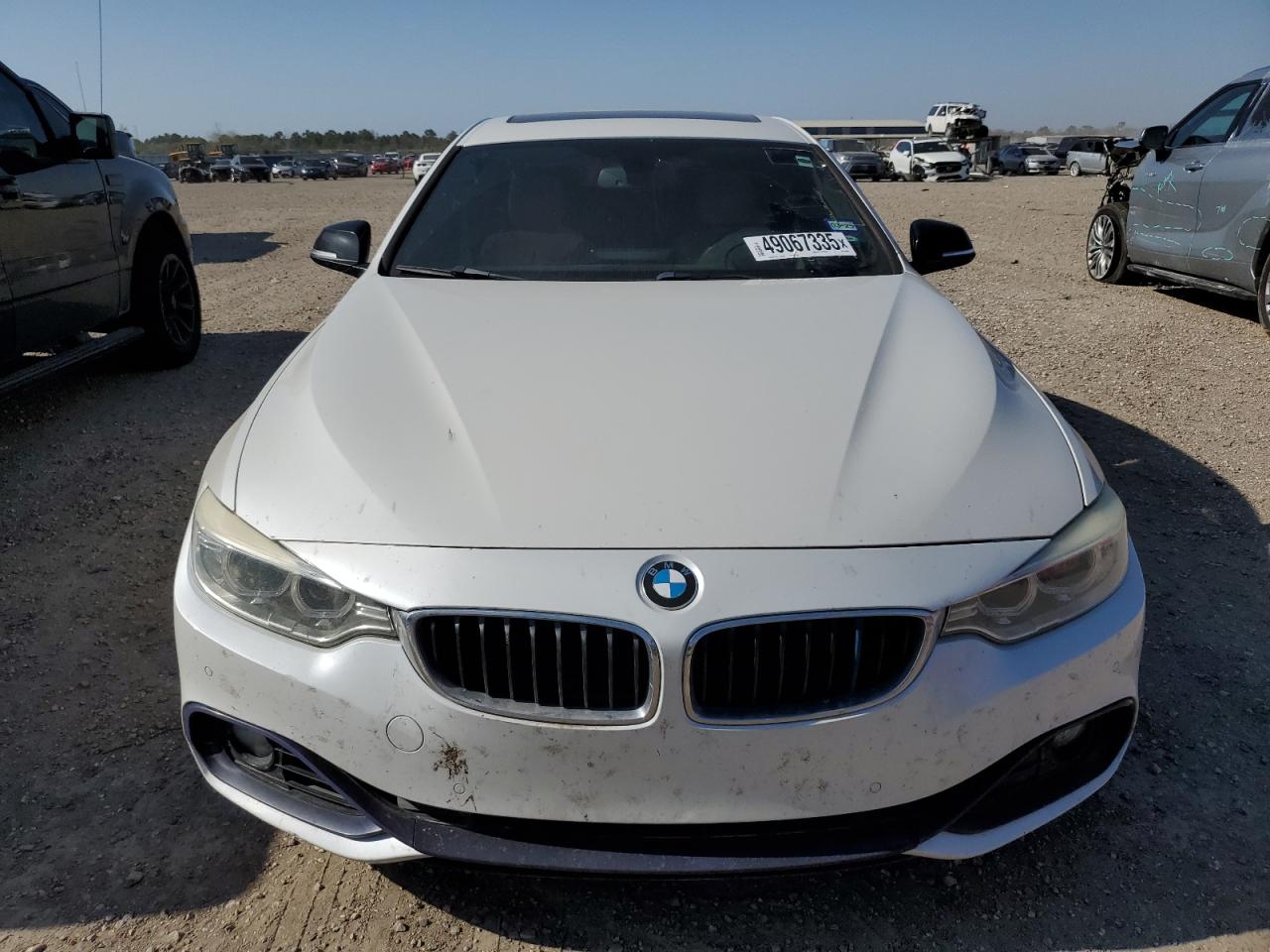 2015 BMW 4er VIN WBA4A5C5XFD410290 Copart auction photo, normal wear damage thumbnail 5