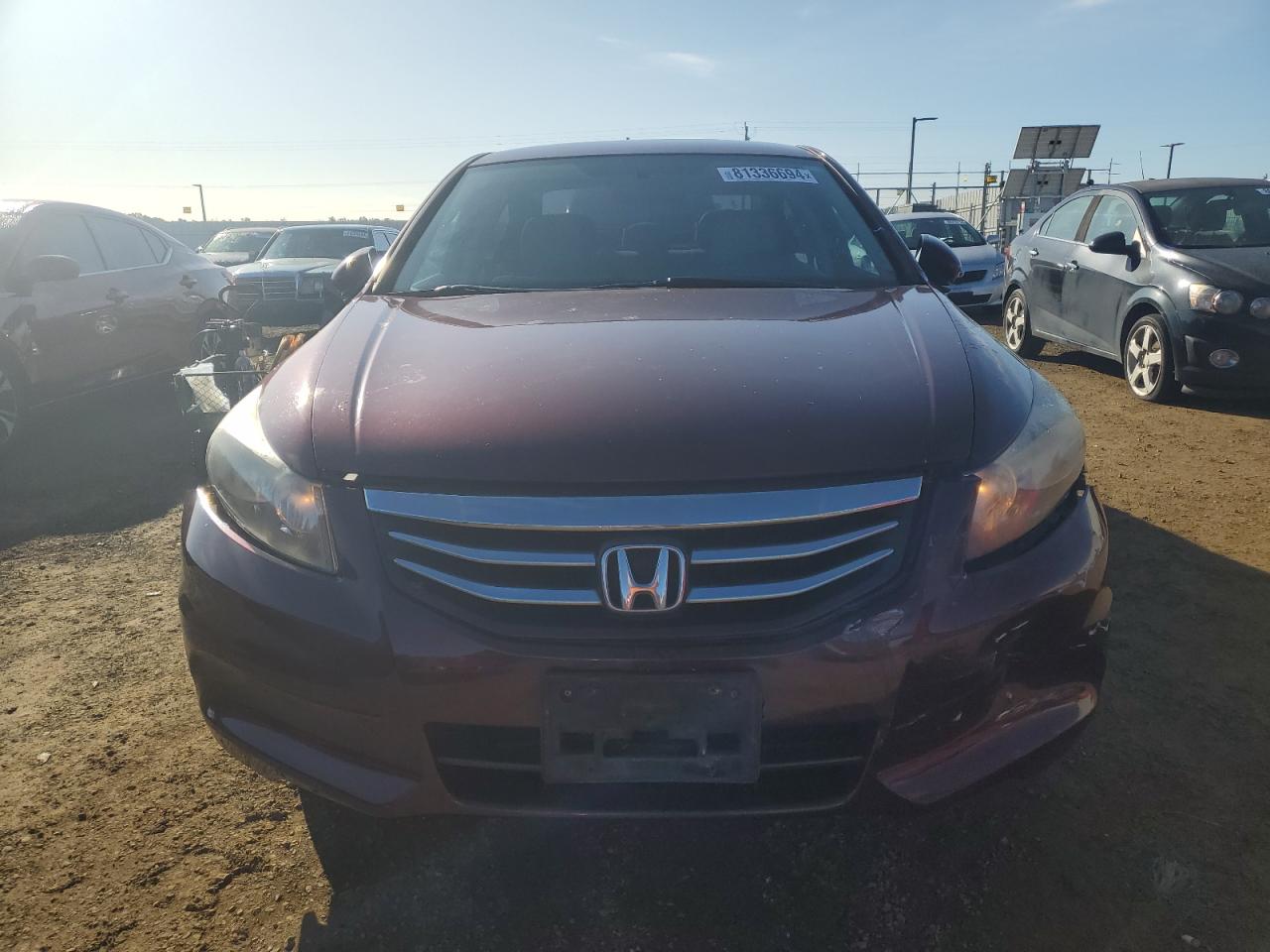 2012 Honda Accord VIN 1HGCP2F41CA150570 Copart auction photo, rear end / front end damage thumbnail 5