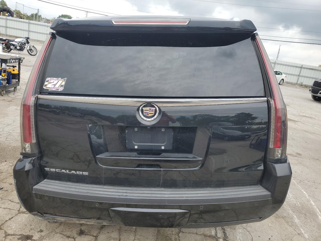2015 Cadillac Escalade VIN 1GYS4JKJ1FR263153 Copart auction photo, front end / rear end damage thumbnail 6