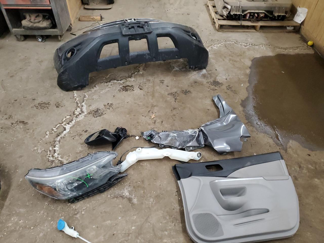 2014 Honda CR-V VIN 2HKRM4H70EH722728 Copart auction photo, front end damage thumbnail 12