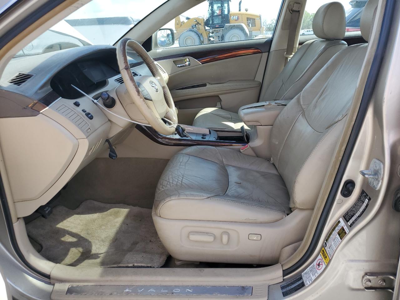 2008 Toyota Avalon VIN 4T1BK36B78U292548 Copart auction photo, water/flood damage thumbnail 7