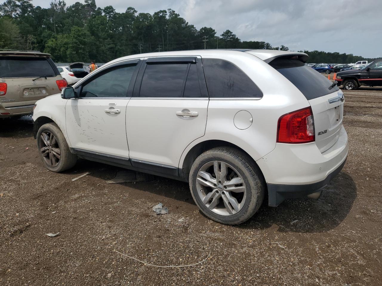 2013 Ford Edge VIN 2FMDK3KC2DBE07144 Copart auction photo, front end damage thumbnail 2