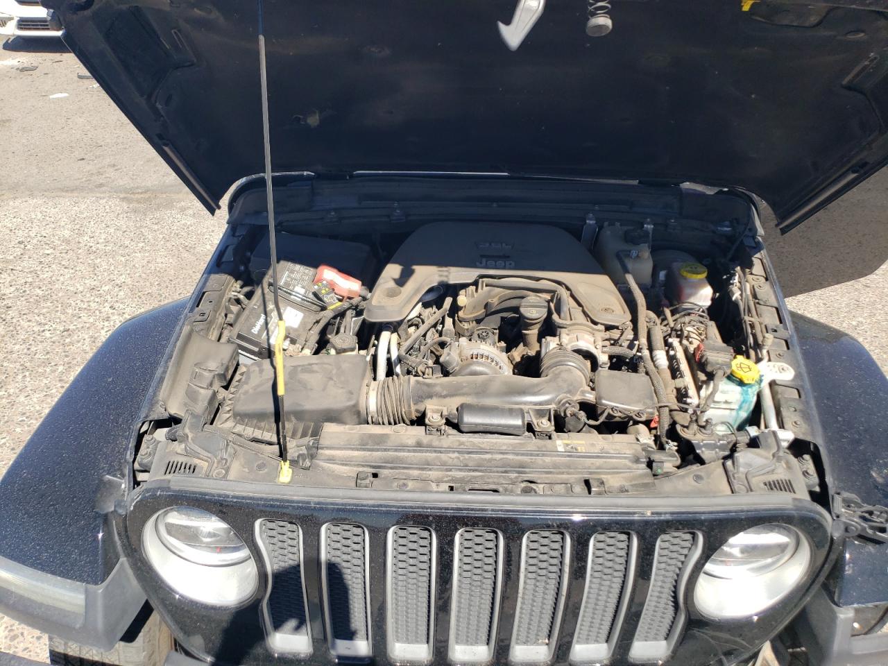 2020 Jeep Wrangler VIN 1C4HJXEGXLW209908 Copart auction photo, front end damage thumbnail 12