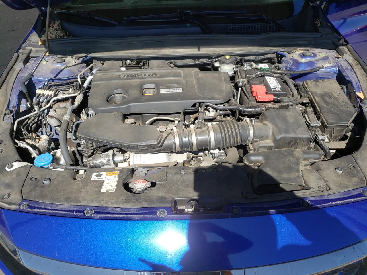 2019 Honda Accord VIN 1HGCV2E3XKA032286 Copart auction photo, rear end damage thumbnail 12