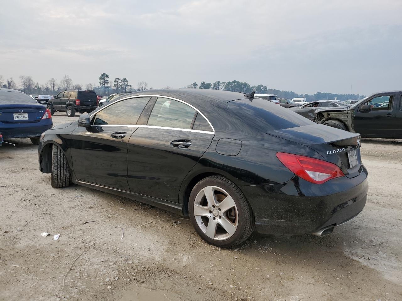 2016 Mercedes-Benz CLA-klasse VIN WDDSJ4EB1GN370030 Copart auction photo, front end / mechanical damage thumbnail 2