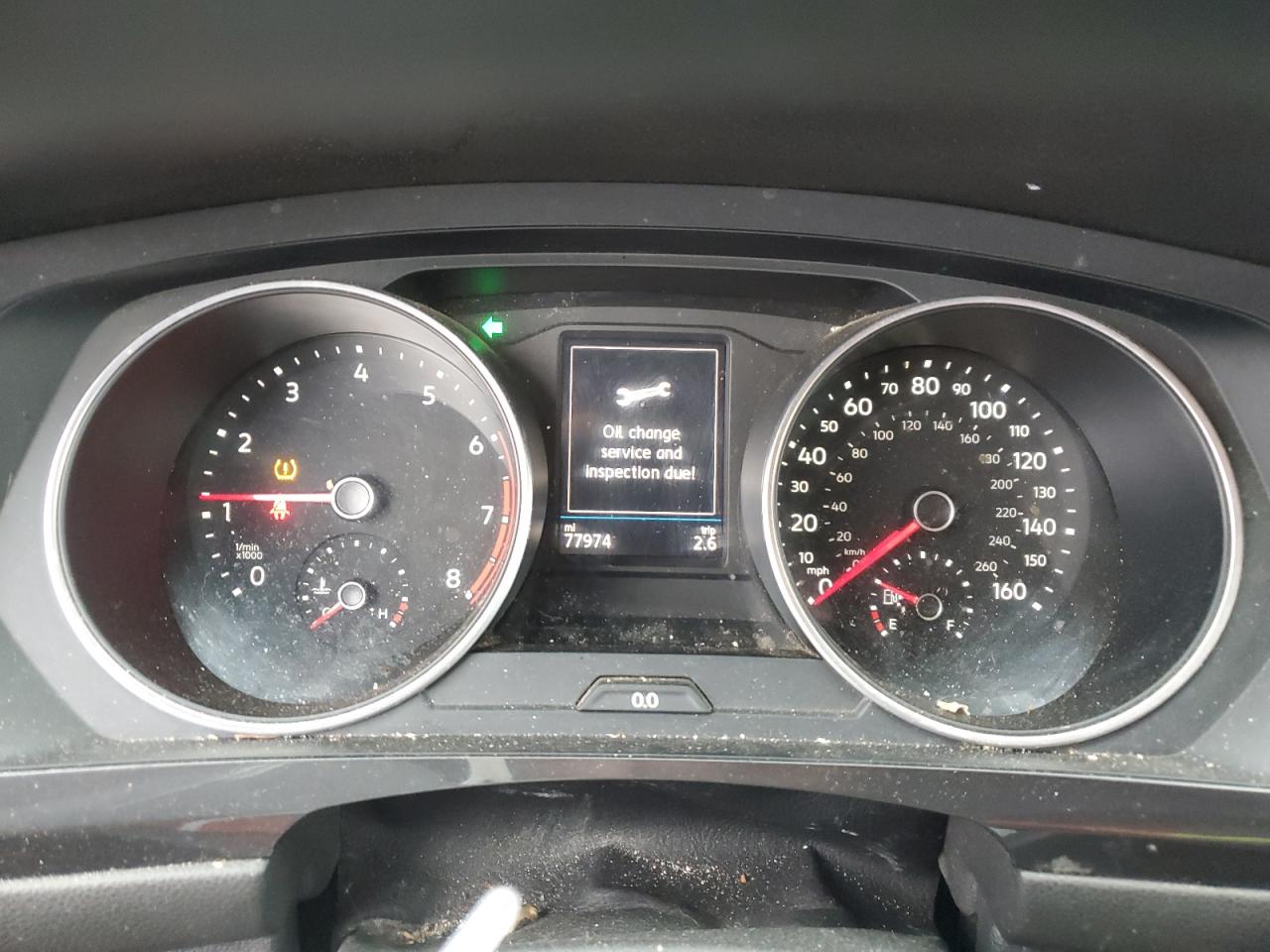 2019 Volkswagen Tiguan VIN 3VV1B7AX5KM054947 Copart auction photo, all over damage thumbnail 9
