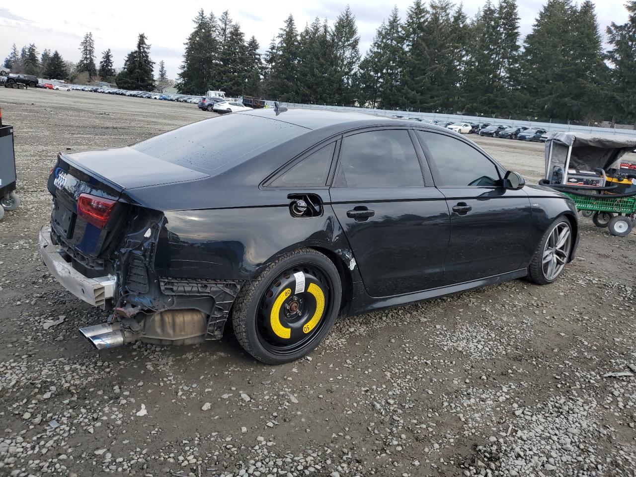 2016 Audi S6 VIN WAUF2AFCXGN183025 Copart auction photo, rear end damage thumbnail 3