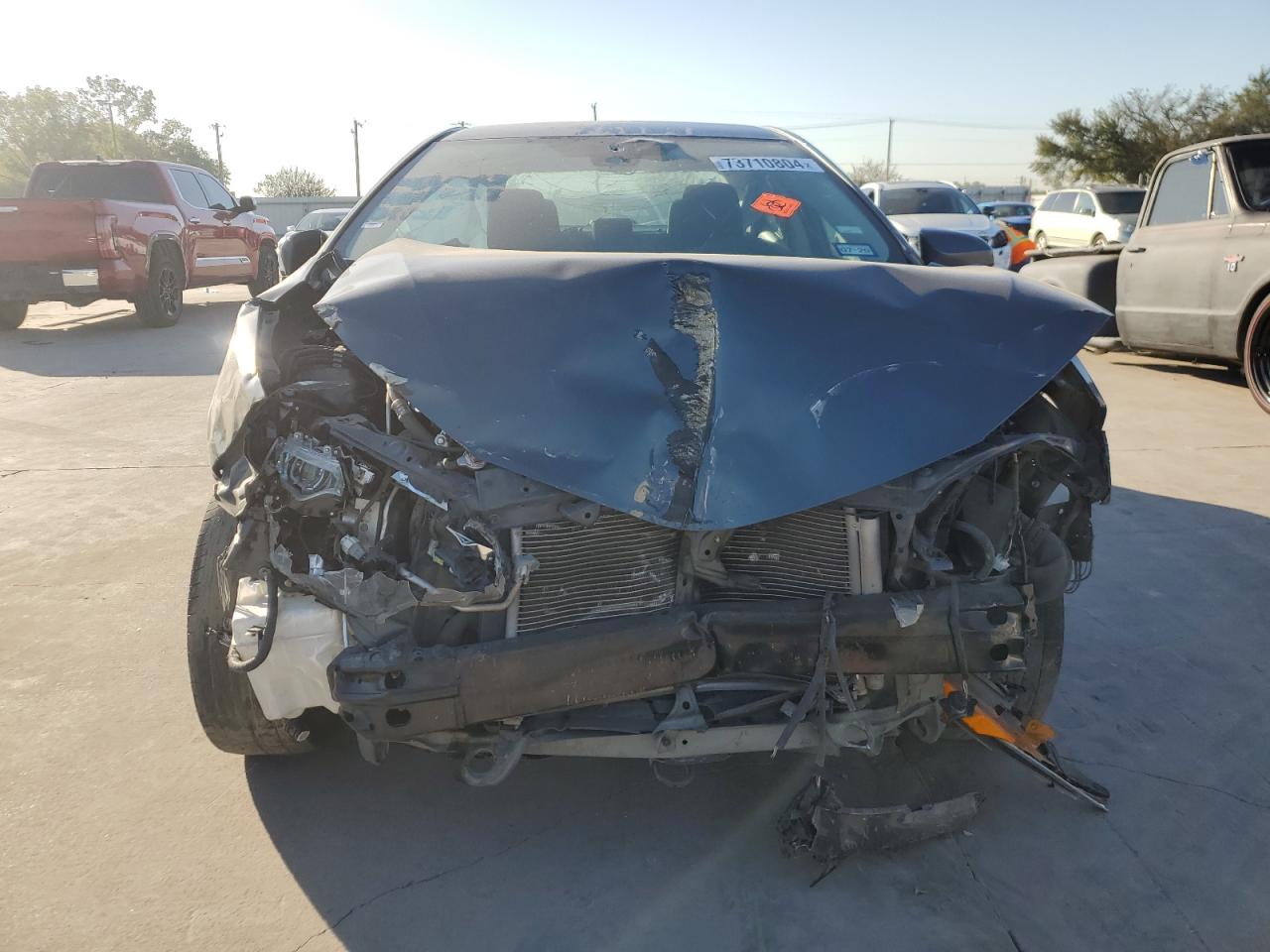 2018 Toyota Corolla VIN 5YFBURHE0JP815758 Copart auction photo, front end damage thumbnail 5