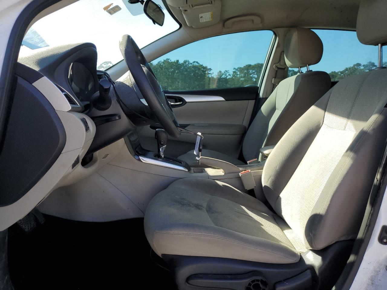 2017 Nissan Sentra VIN 3N1AB7AP8HY225161 Copart auction photo, front end / side damage thumbnail 7