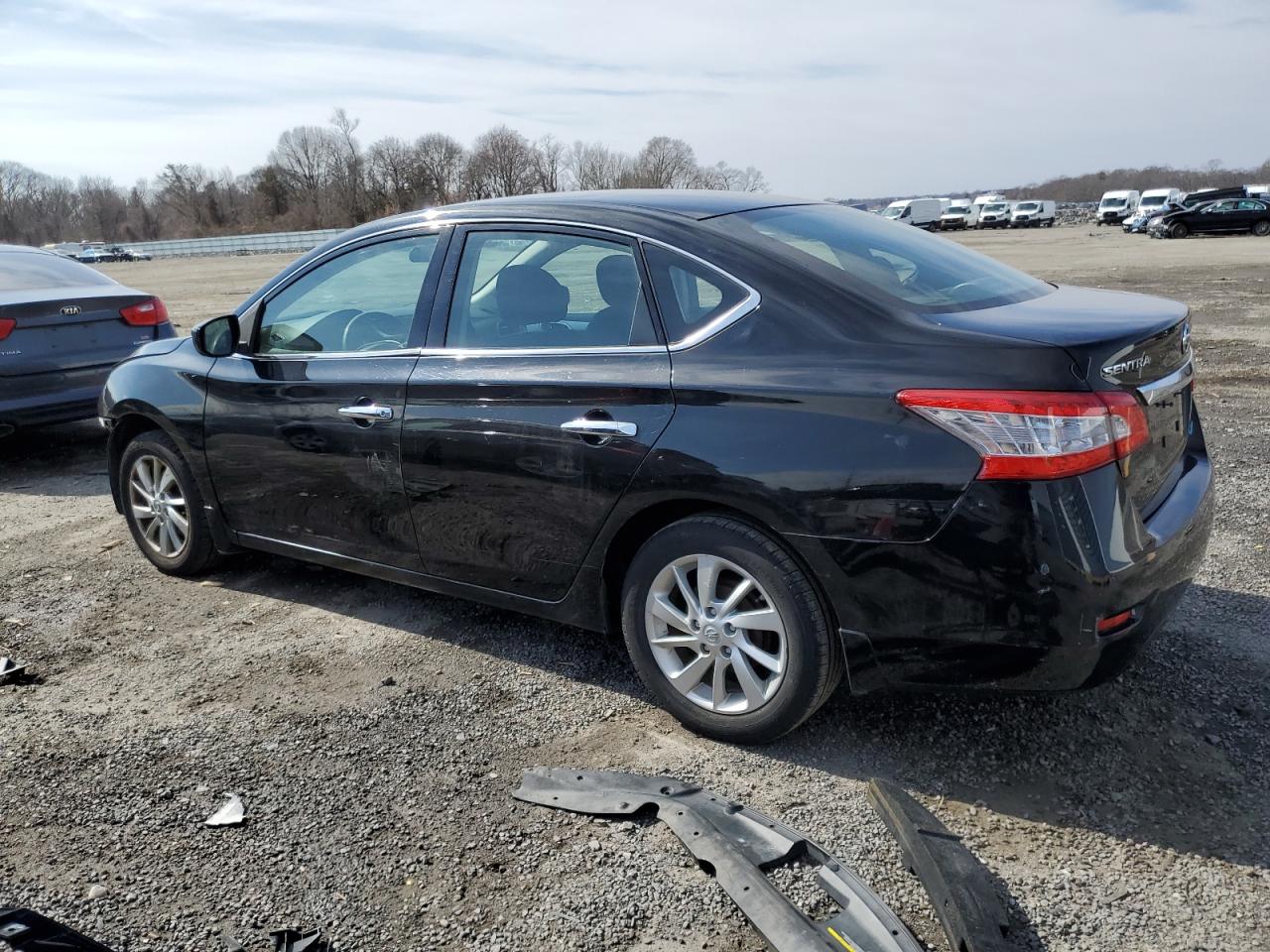 2014 Nissan Sentra VIN 3N1AB7AP5EY208765 Copart auction photo, front end / minor dent/scratches damage thumbnail 2