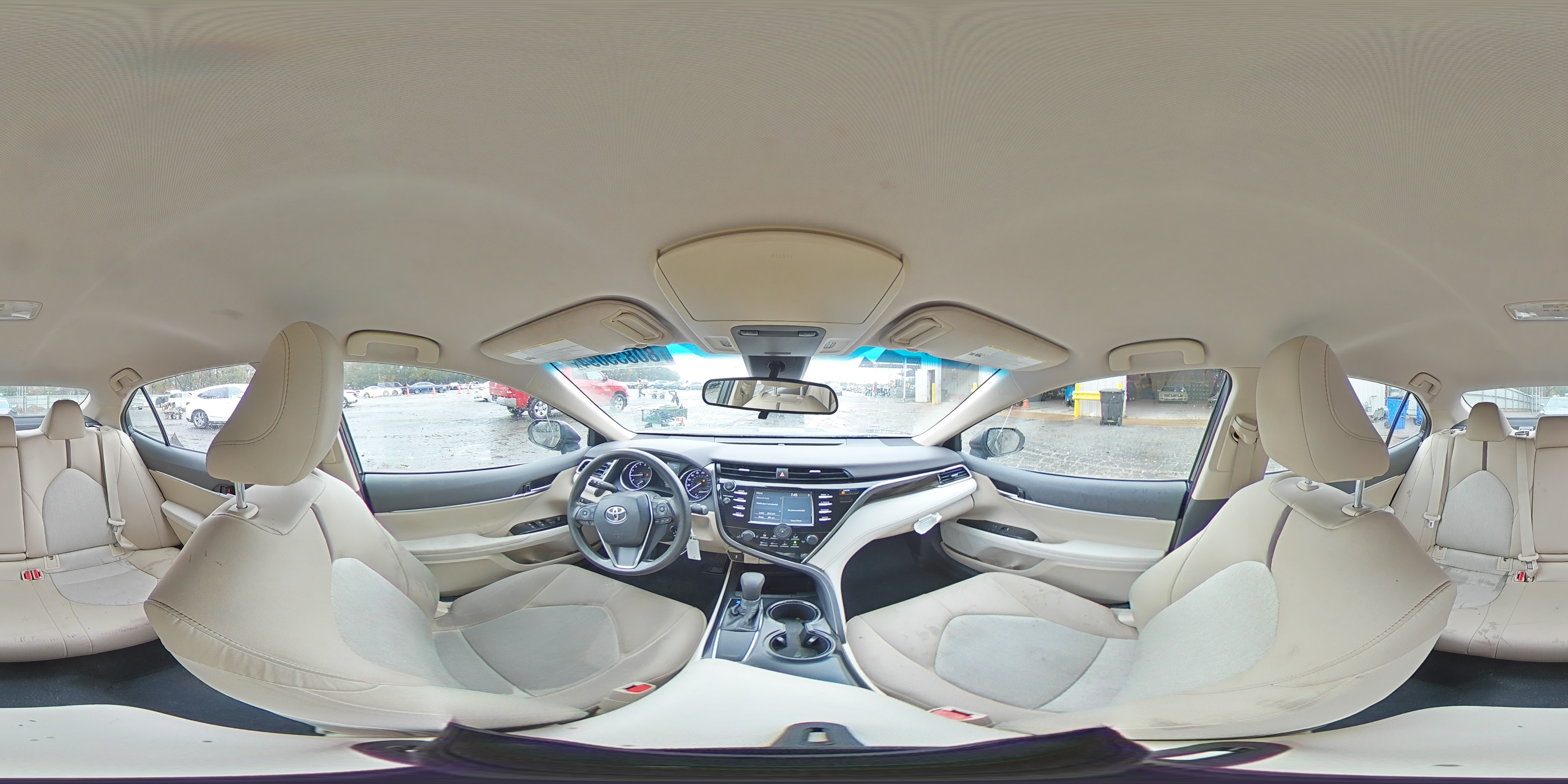 2018 Toyota Camry VIN 4T1B11HK7JU646420 Copart auction photo, rear end / front end damage thumbnail 15