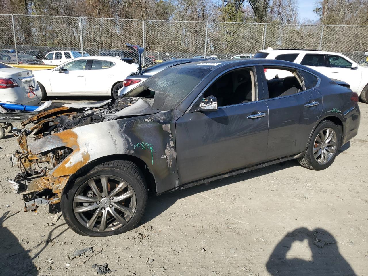 2016 Infiniti Q70 VIN JN1BY1AR4GM271220