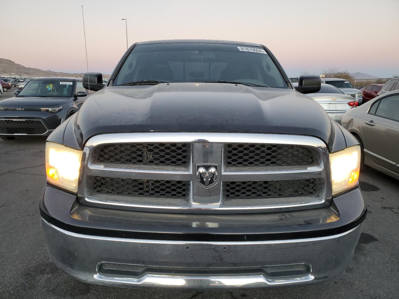 2011 Dodge RAM VIN 1D7RV1GT5BS521663 Copart auction photo, front end damage thumbnail 5