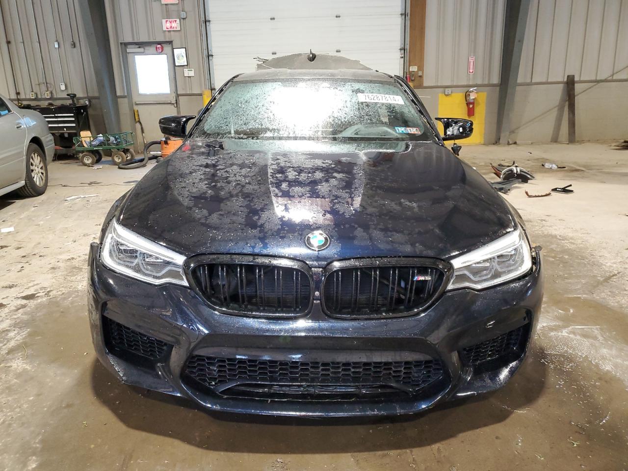 2019 BMW M5 VIN WBSJF0C53KB285089 Copart auction photo, side damage thumbnail 5