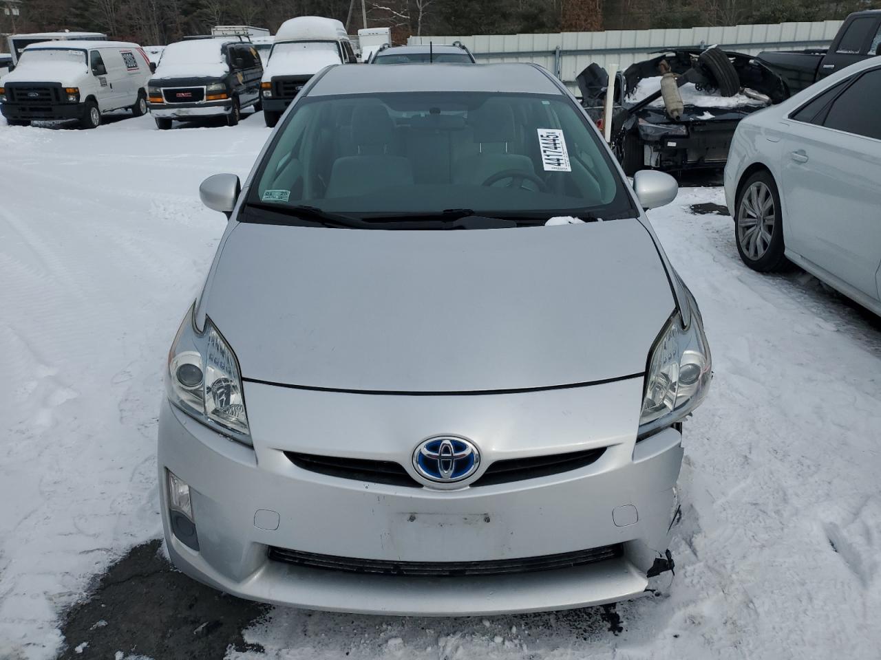 2011 Toyota Prius VIN JTDKN3DUXB1396041 Copart auction photo, front end damage thumbnail 5