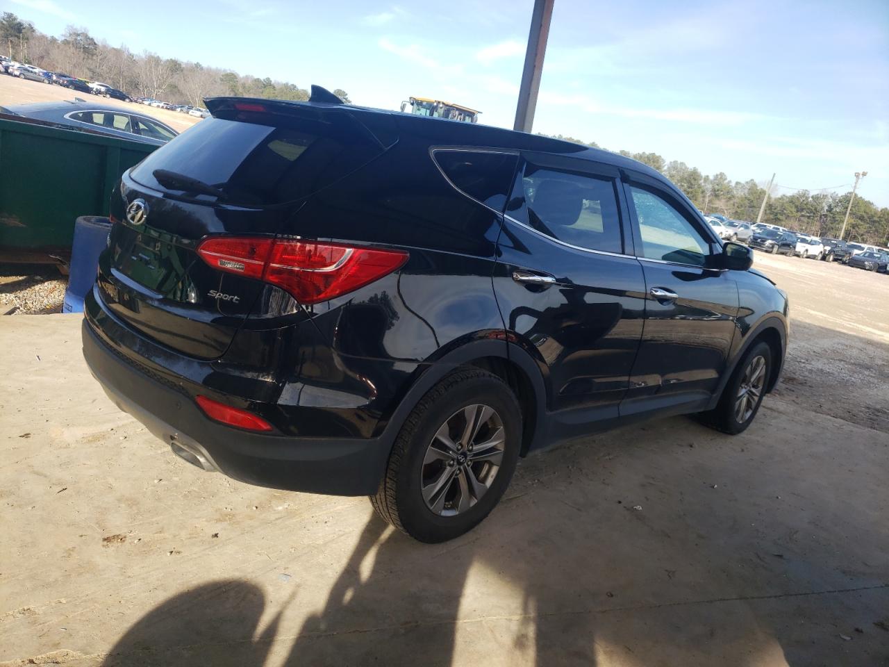 2016 Hyundai Santa Fe VIN 5XYZT3LB0GG307959 Copart auction photo, minor dent/scratches damage thumbnail 3