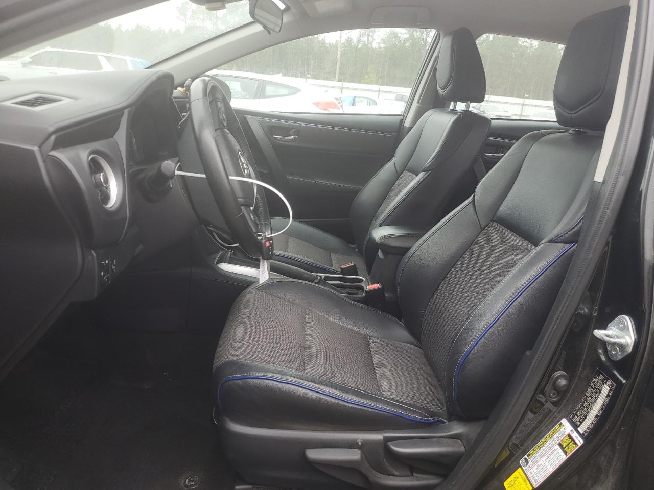 2017 Toyota Corolla VIN 2T1BURHEXHC777711 Copart auction photo, side damage thumbnail 7