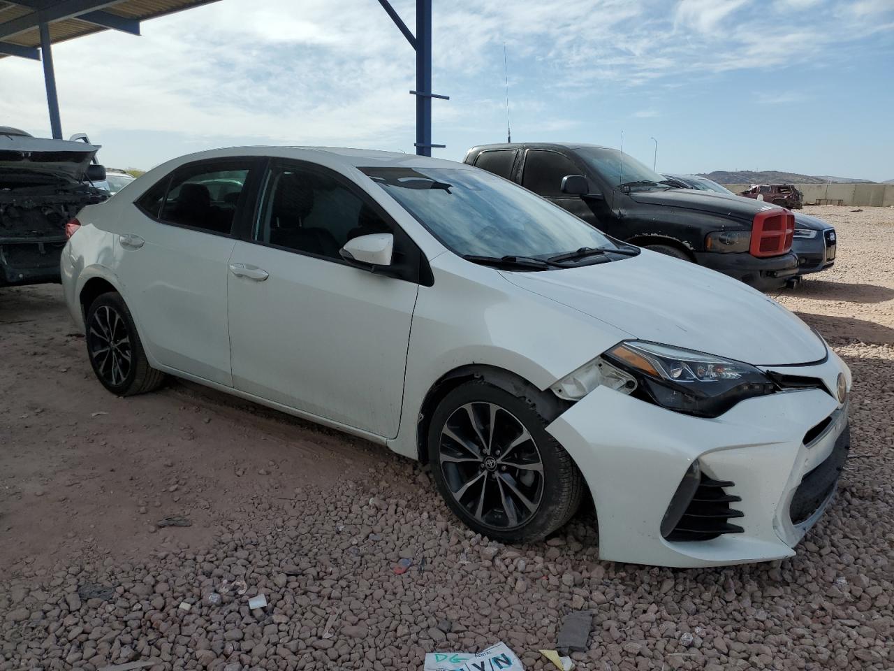 2018 Toyota Corolla VIN 5YFBURHE6JP851096 Copart auction photo, side damage thumbnail 4