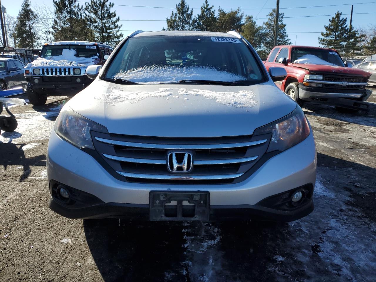2014 Honda CR-V VIN 2HKRM4H79EH721142 Copart auction photo, side damage thumbnail 5
