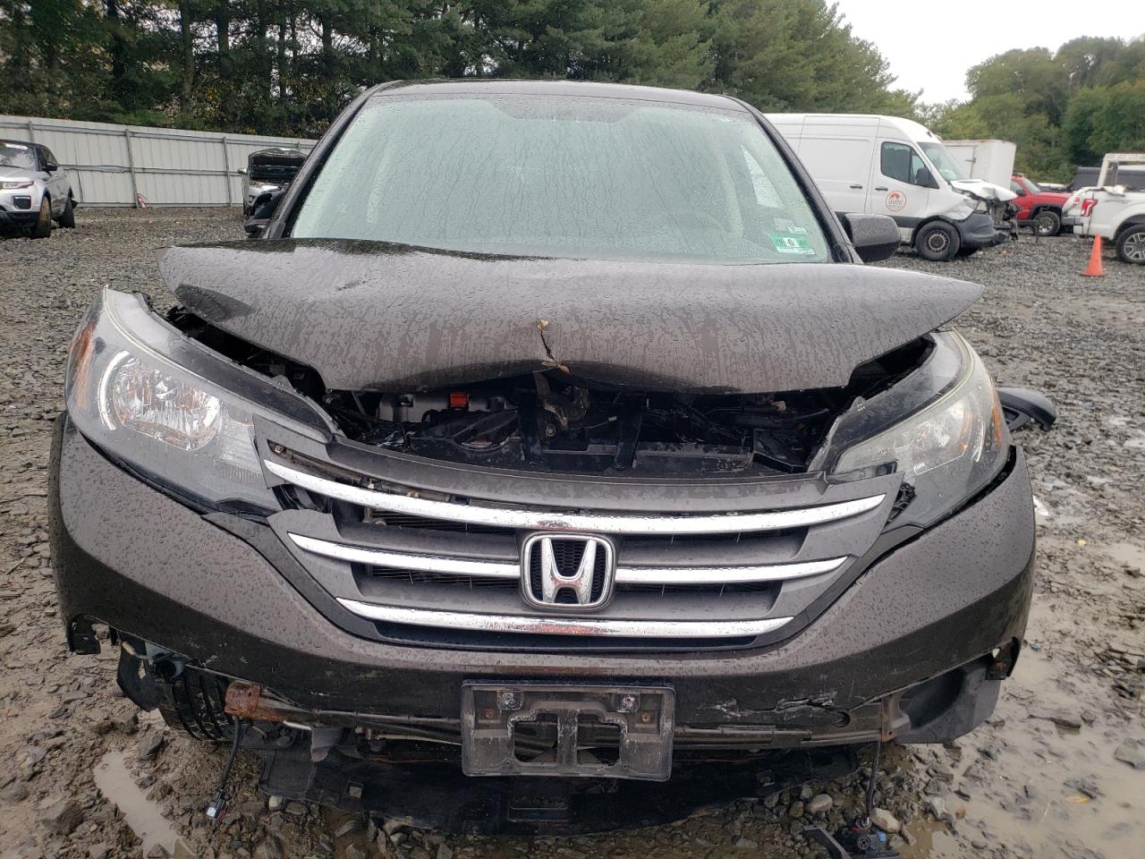 2014 Honda CR-V VIN 2HKRM4H58EH686947 Copart auction photo, front end damage thumbnail 5