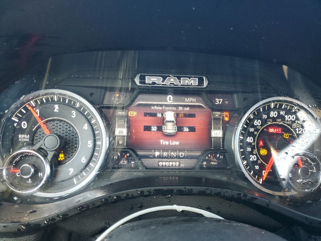 2019 RAM 1500 VIN 1C6SRFJT1KN786771 Copart auction photo, side / rear end damage thumbnail 9