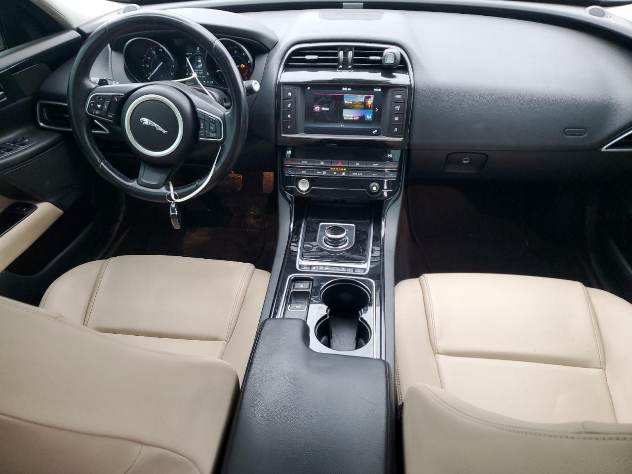 2017 Jaguar XE VIN SAJAR4BG2HA958771 Copart auction photo, front end damage thumbnail 8