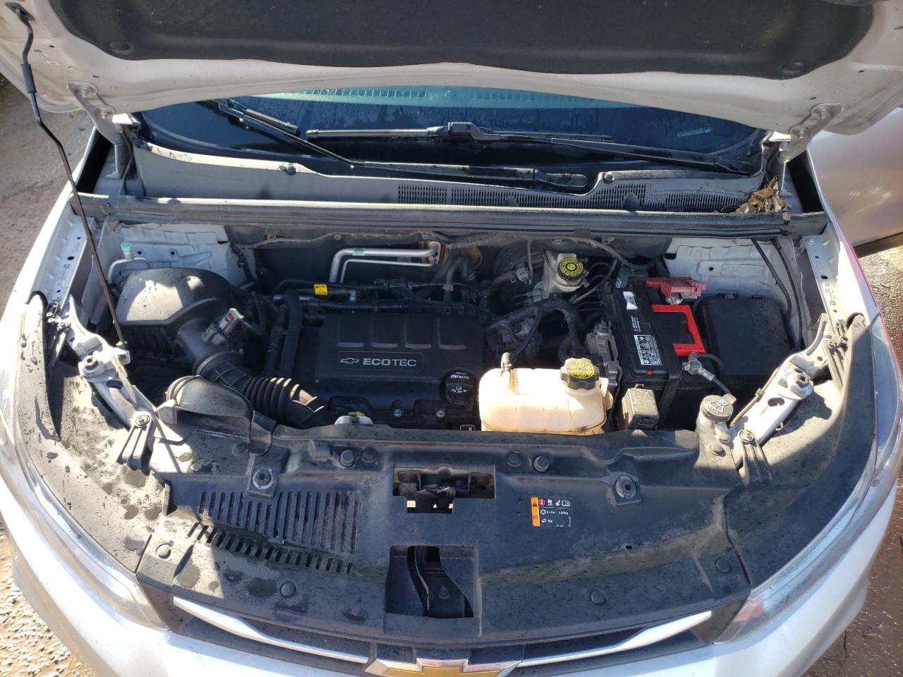 2020 Chevrolet Trax VIN KL7CJKSB8LB018532 Copart auction photo, mechanical damage thumbnail 11